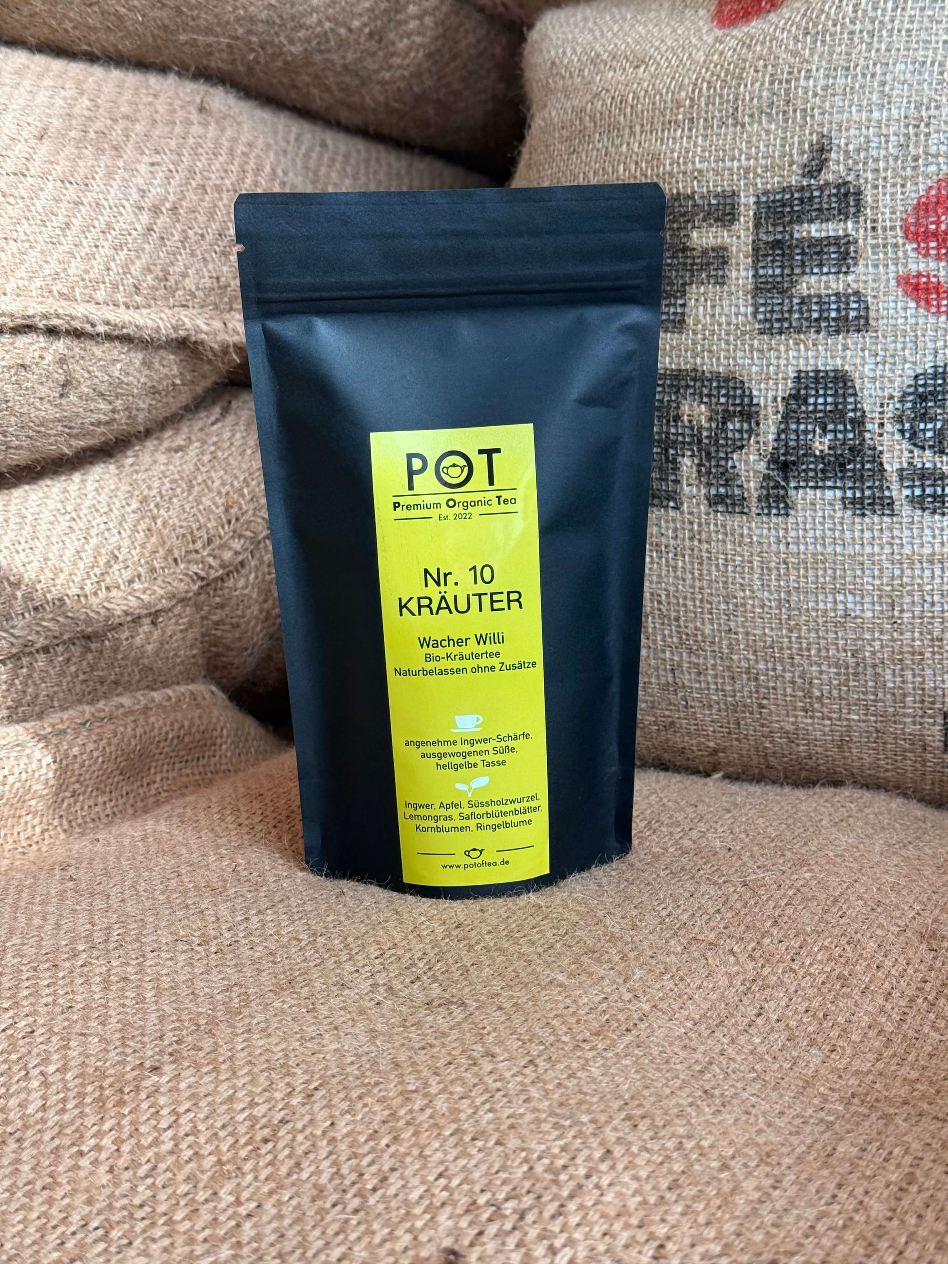 "Wacher Willi" Bio-Tee Nr. 10 Kräuter 100g