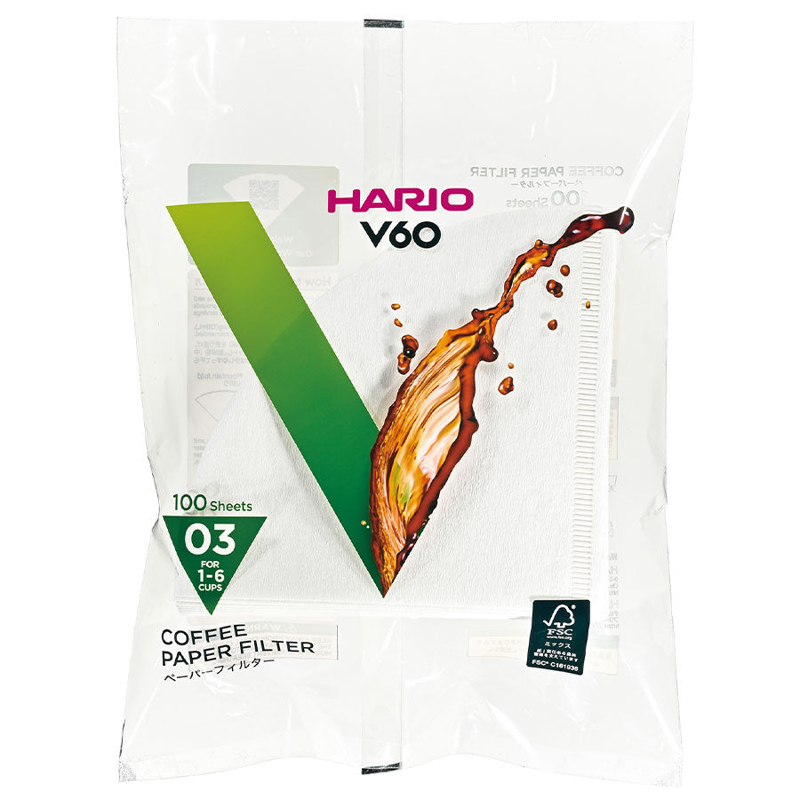 Hario Papier Filter V60 - White