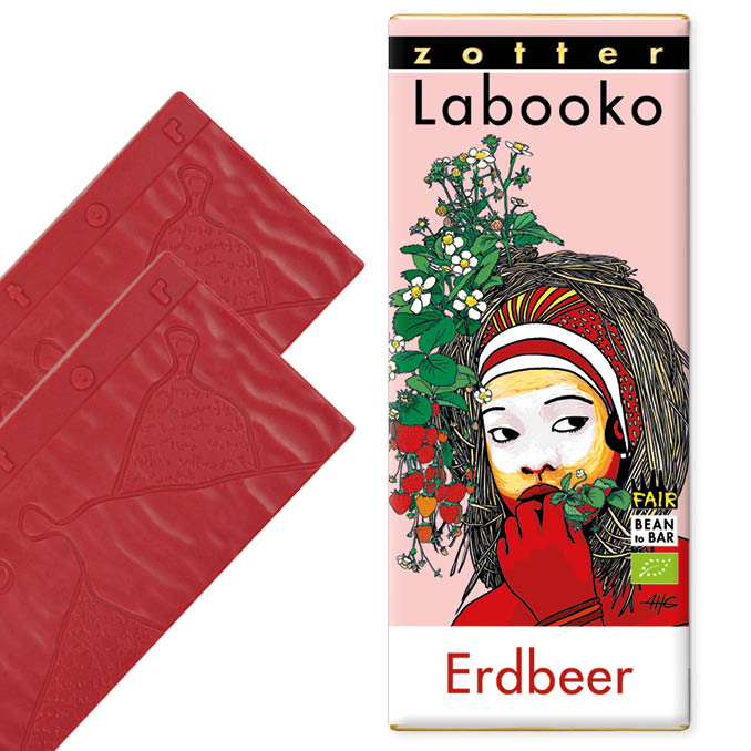 Zotter "Labooko Erdbeere" Bio
