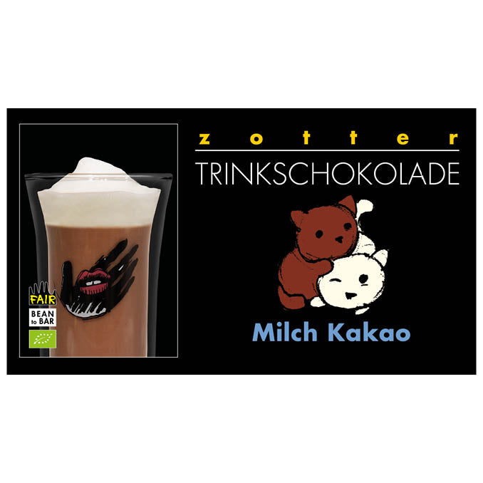 Zotter "Milch Kakao" Trinkschokolade Bio