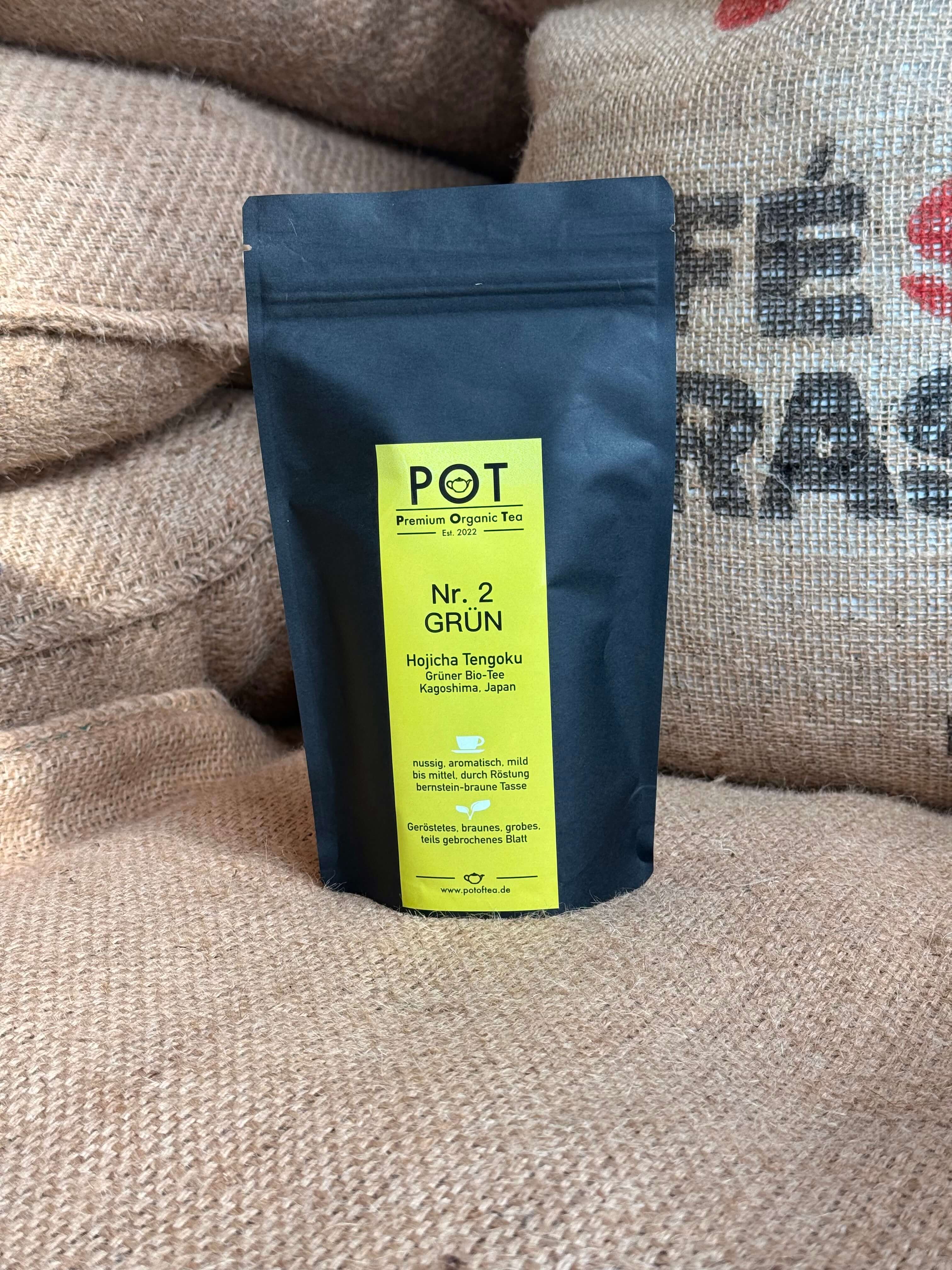 "Hojicha Tengoku" Bio-Tee Nr. 2 grün 80g