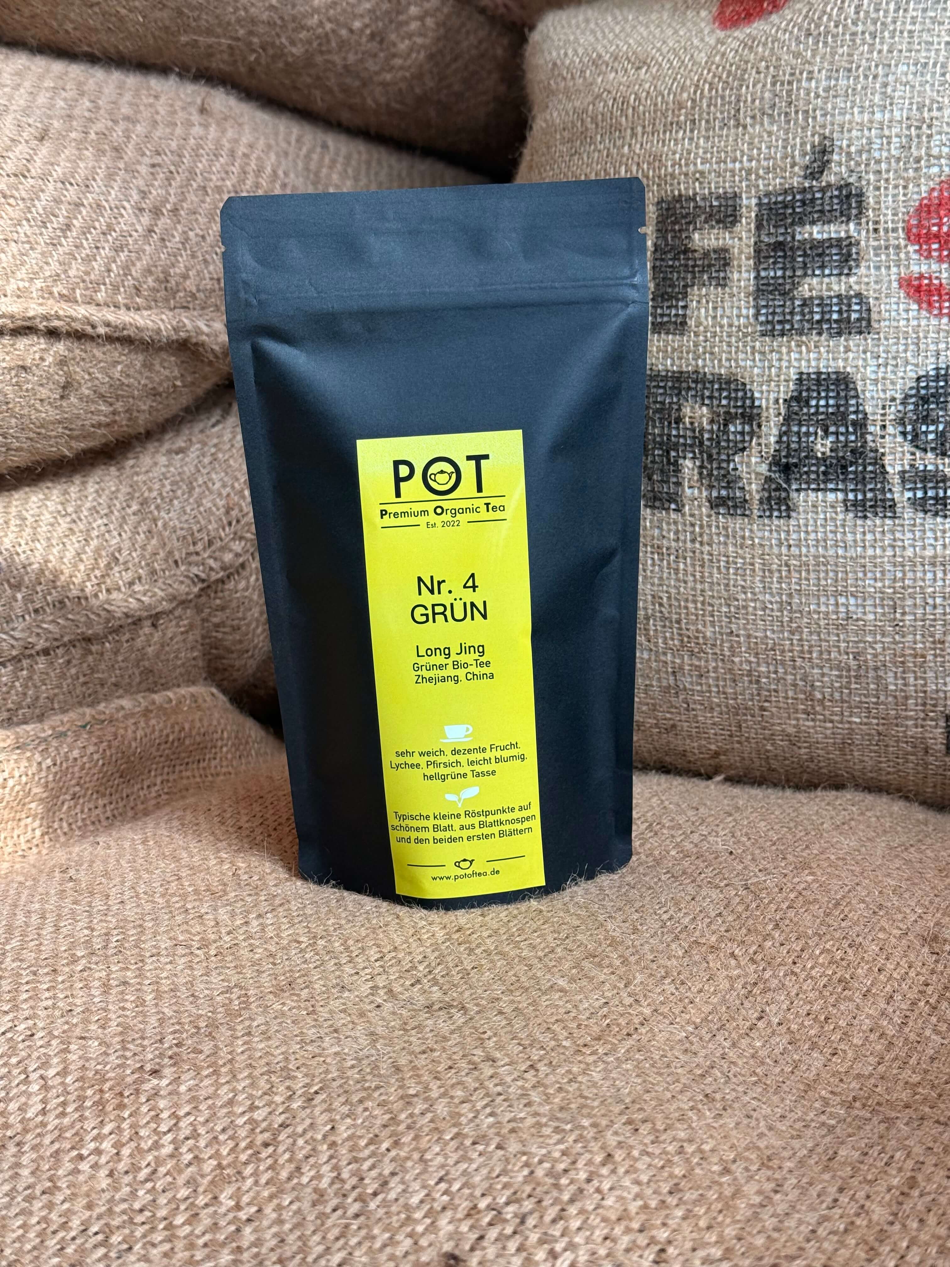 "Long Jing" Bio-Tee Nr. 4 grün 80g