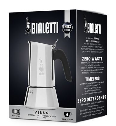 Bialetti Venus, Edelstahl Espressokocher