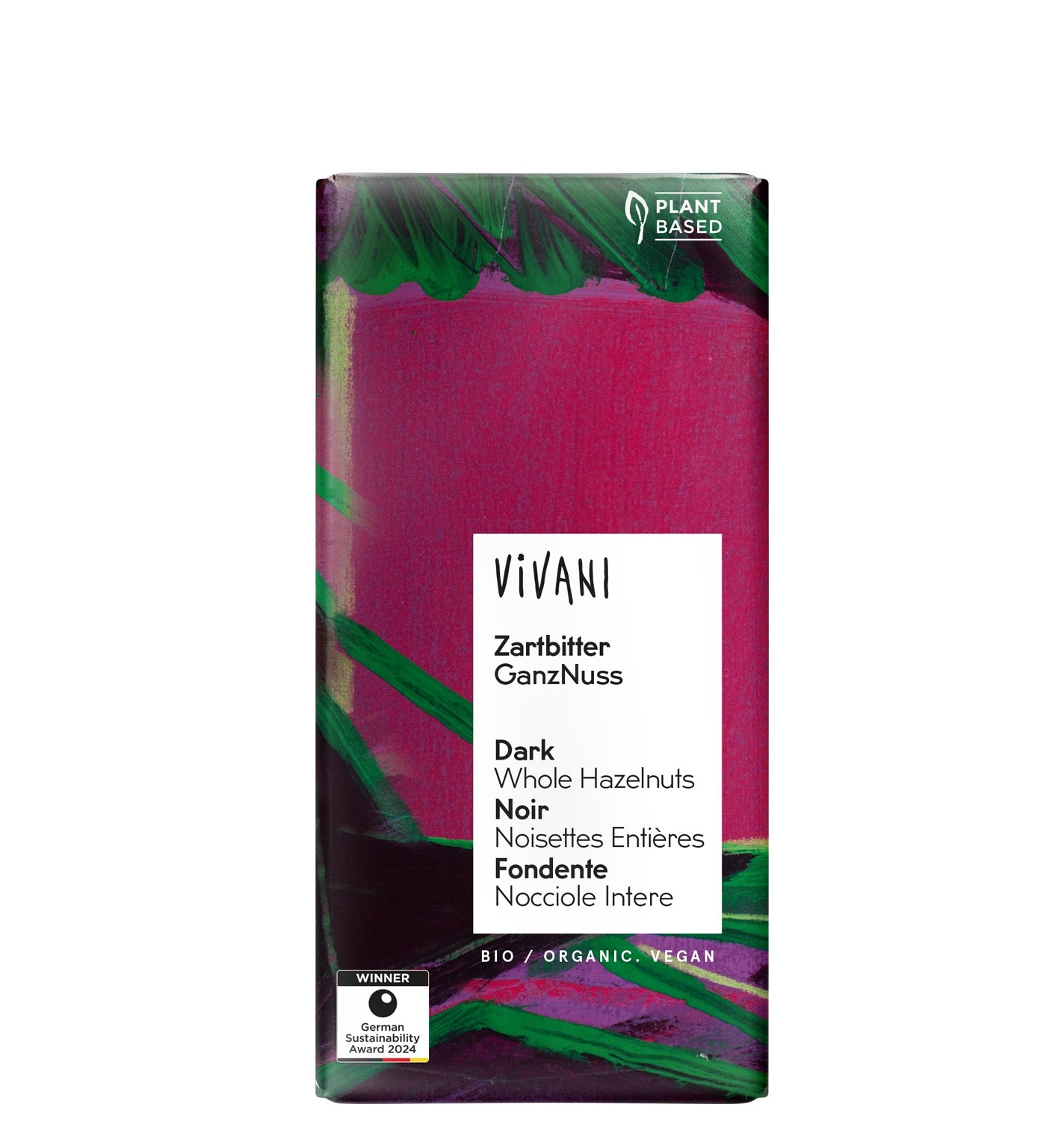 Vivani "GanzNuss" Zartbitter Schokolade
