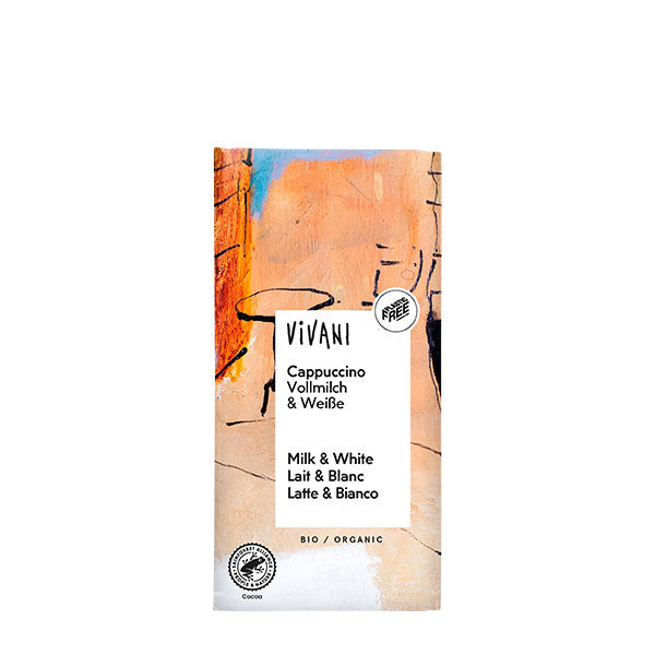 Vivani "Cappuccino" Vollmilch Schokolade