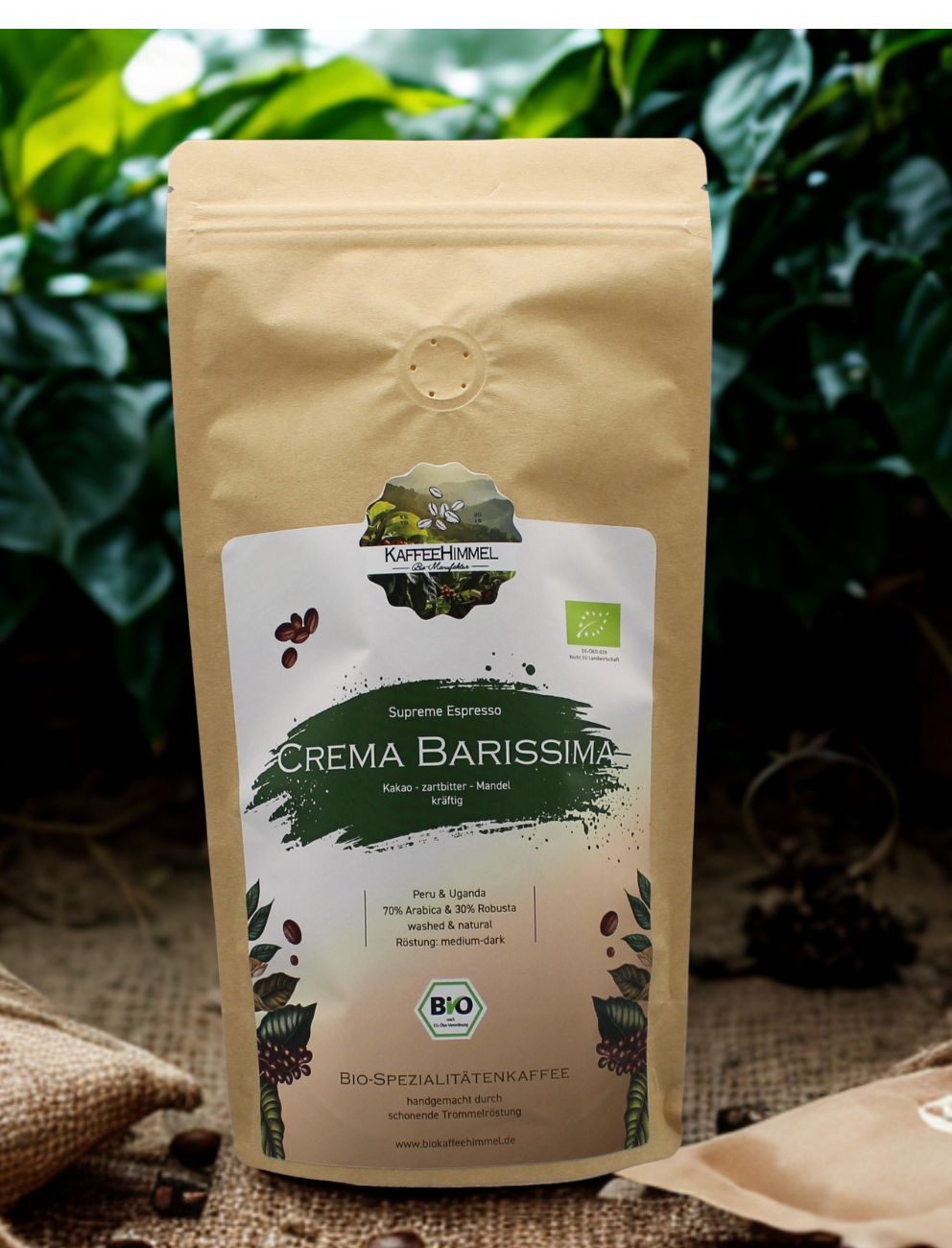"Crema Barissima" Supreme Espresso Bio