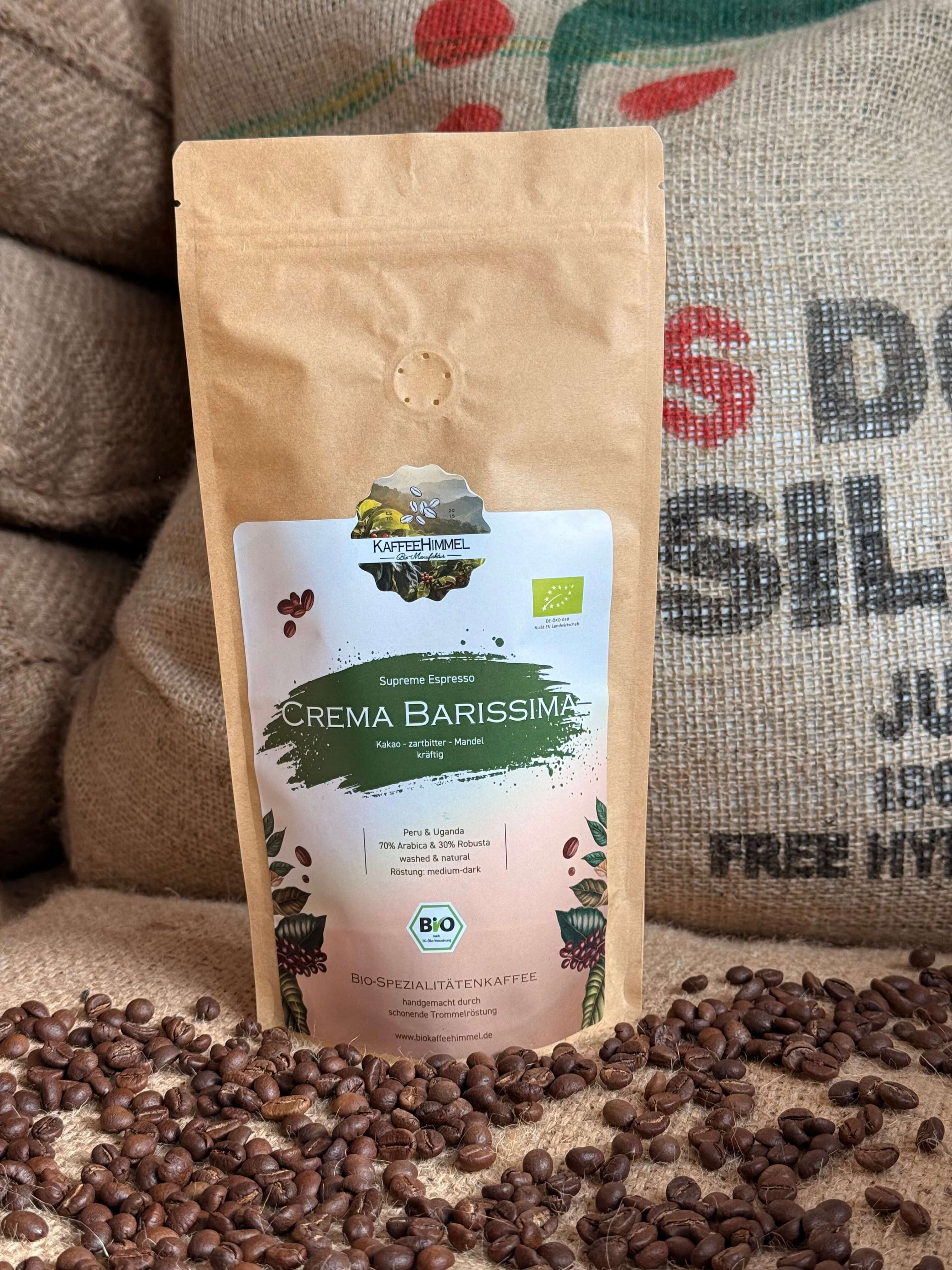 "Crema Barissima" Supreme Espresso Bio