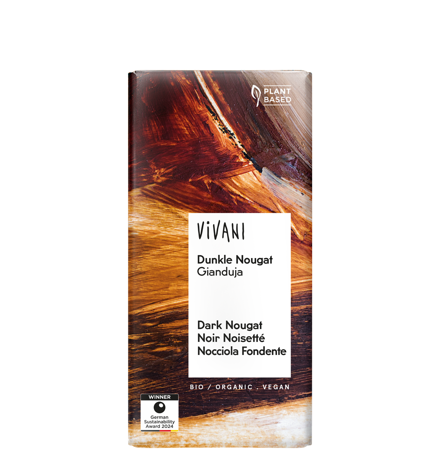 Vivani "Gianduja" Dunkle Nougat Schokolade