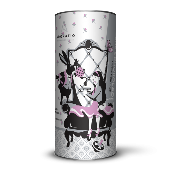 Weiss pur Bio -Trinkschokolade