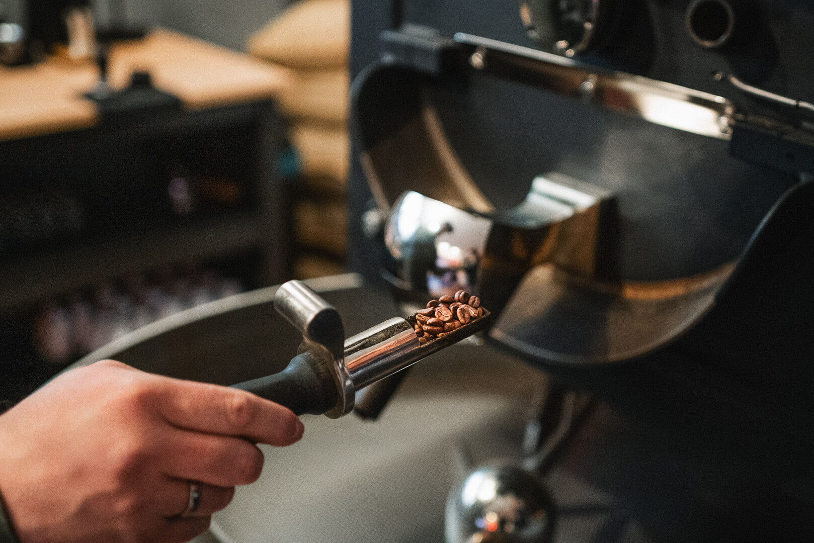 Das Handwerk des Kaffeeröstens